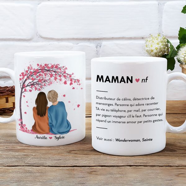 Mug Personnalisé - Définition De Maman Online-Verkauf