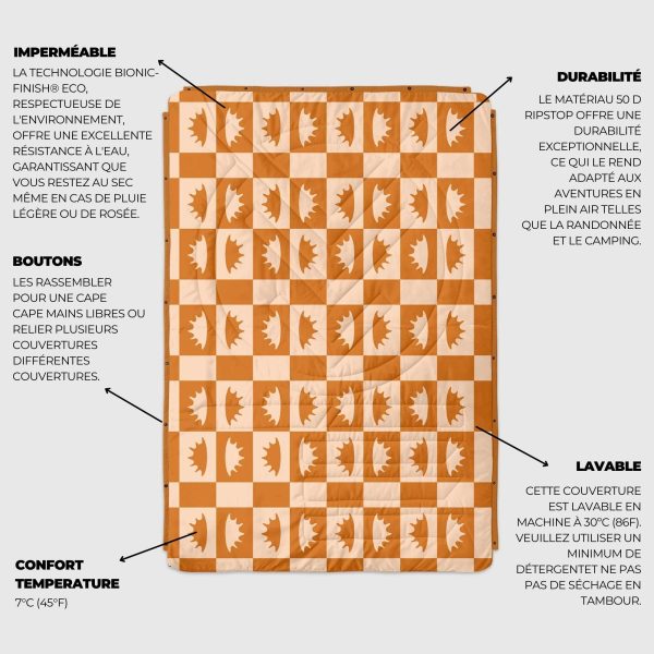 VOITED CloudTouch® Indoor Outdoor Camping Blanket - Concha Verkauf – Bild 3