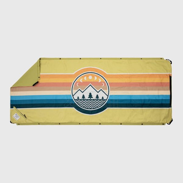 VOITED Picnic & Beach Original Blanket - Camp Vibes   Pistachio Online-Schn?ppchen – Bild 2
