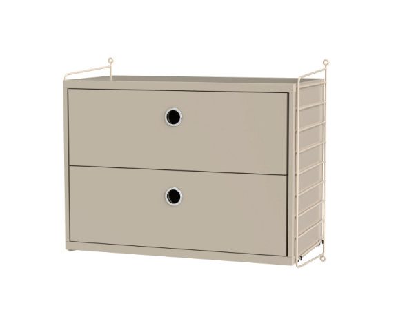 Nachttisch beige String Furniture Schn?ppchen