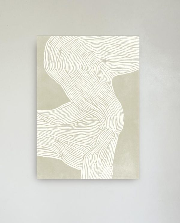 Print THE LINE no. 08   beige 50 X 70 cm HEIN Studio Jetzt online